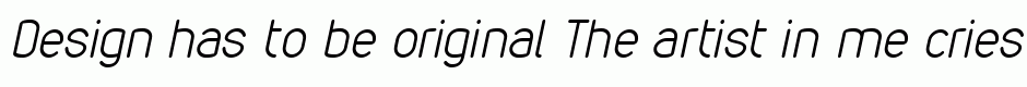 VDS Thin Italic