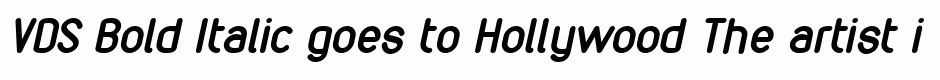 VDS Bold Italic