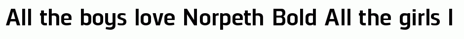 Norpeth Bold