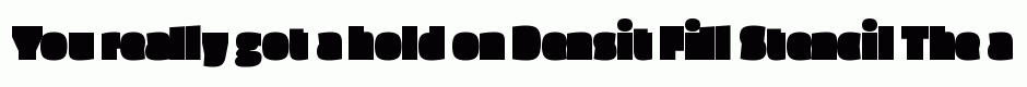 Densit Fill Stencil