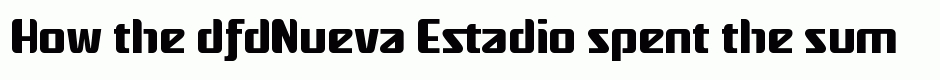 dfdNueva Estadio
