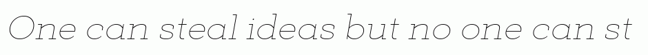Deposit Pro Thin Italic