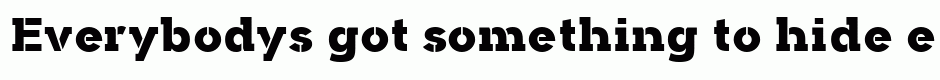 Arkibal Serif Stencil Heavy