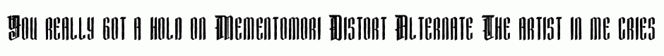 Mementomori Distort Alternate