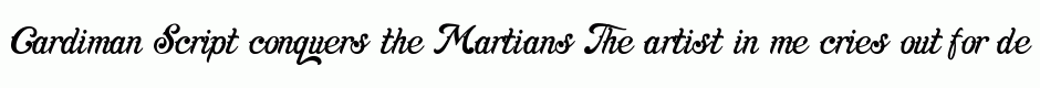Cardiman Script