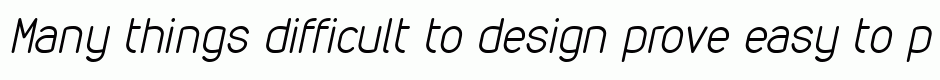 VDS Thin Italic