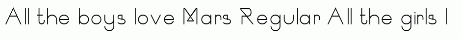 Mars Regular