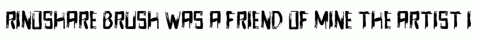 Rinoshare Brush