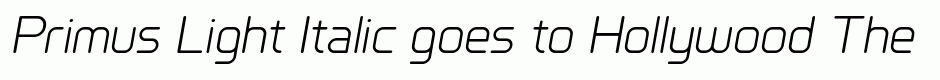 Primus Light Italic