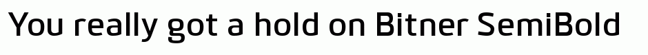 Bitner SemiBold