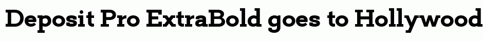 Deposit Pro ExtraBold