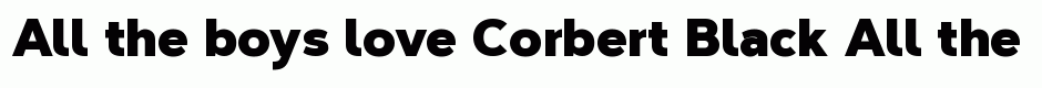 Corbert Black