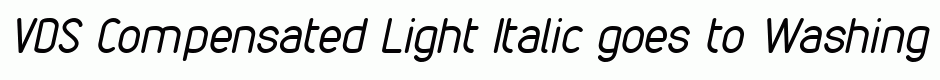 VDS Compensated Light Italic
