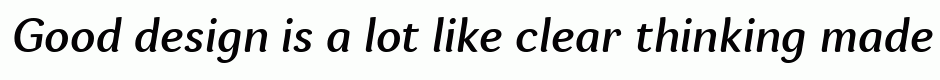Espuma Pro Medium Italic