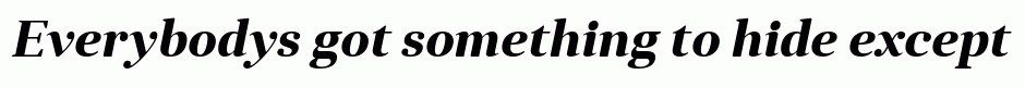 Anglecia Pro Title Bold Italic
