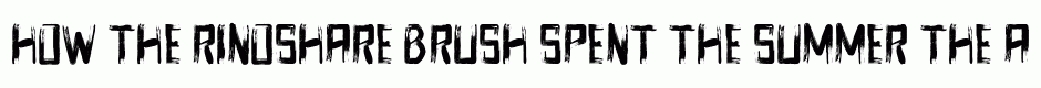Rinoshare Brush