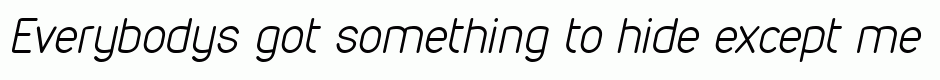 VDS Thin Italic