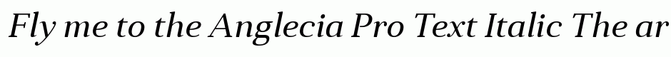 Anglecia Pro Text Italic