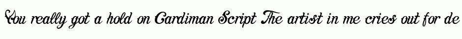 Cardiman Script