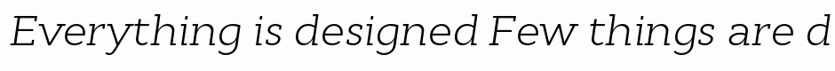 Cyntho Slab Pro Light Italic