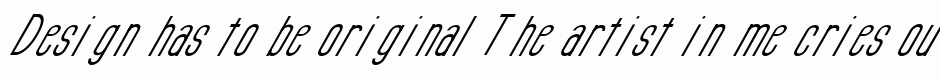 Si Luncai Italic