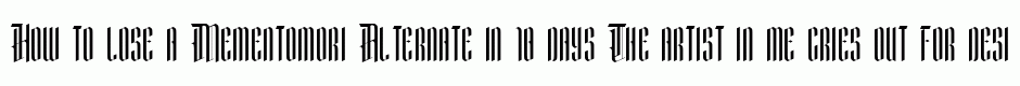 Mementomori Alternate