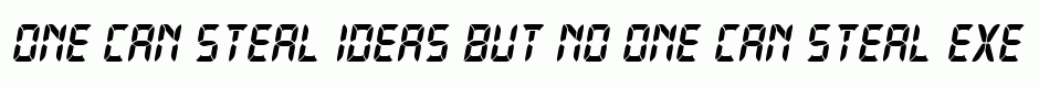 Stopwatch Italic