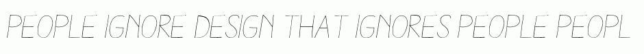 Aracne Light Italic