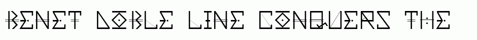 Benet doble line
