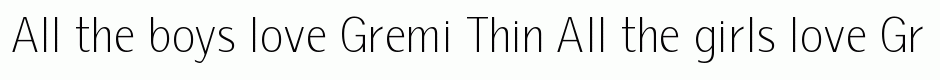 Gremi Thin