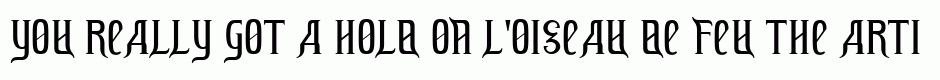 L'Oiseau de Feu