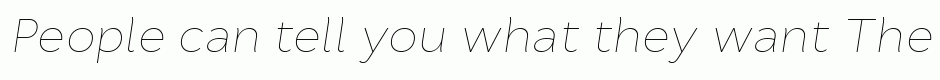 Cyntho Pro Thin Italic