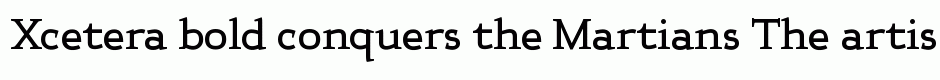 Xcetera bold