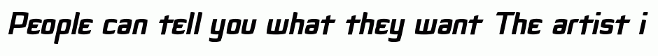 Quam black italic