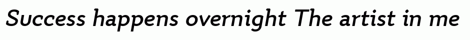 Quiza Pro SemiBold Italic