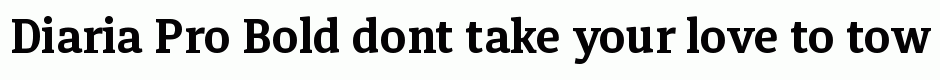Diaria Pro Bold