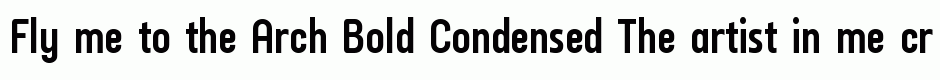 Arch Bold Condensed