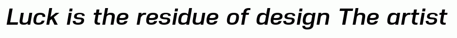 Nuber Bold Italic