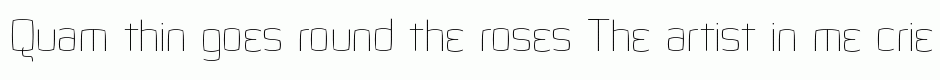 Quam thin