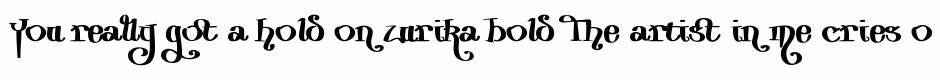 Zurika bold