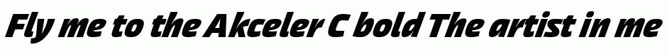 Akceler C bold