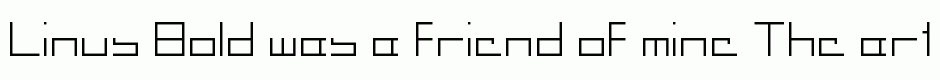Linus Bold