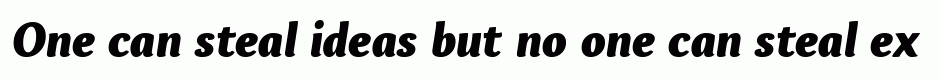 Espuma Pro Black Italic