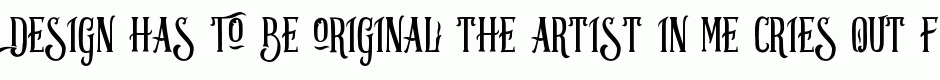 Strongwill Typeface Allcaps