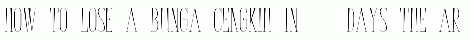 Bunga Cengkih