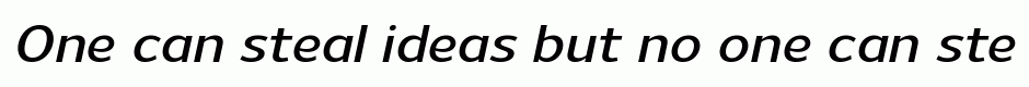 Uniman DemiBold Italic