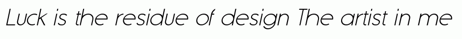 Boston light italic