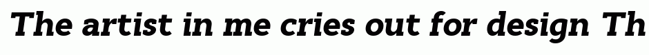 Cyntho Slab Pro Black Italic