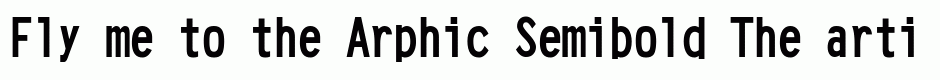 Arphic Semibold