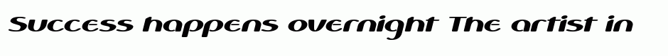 Cobono bold italic